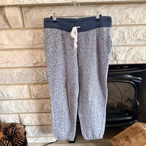 Aerie Women’s Heathered Blue Joggers Medium